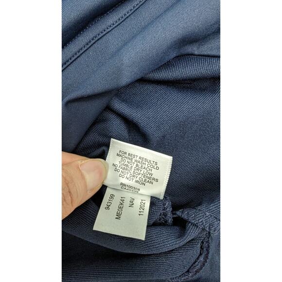 PETER MILLAR Galway UPF 50+ Stretch Loop French Terry Quarter-Zip Vest Large - Picture 6 of 8